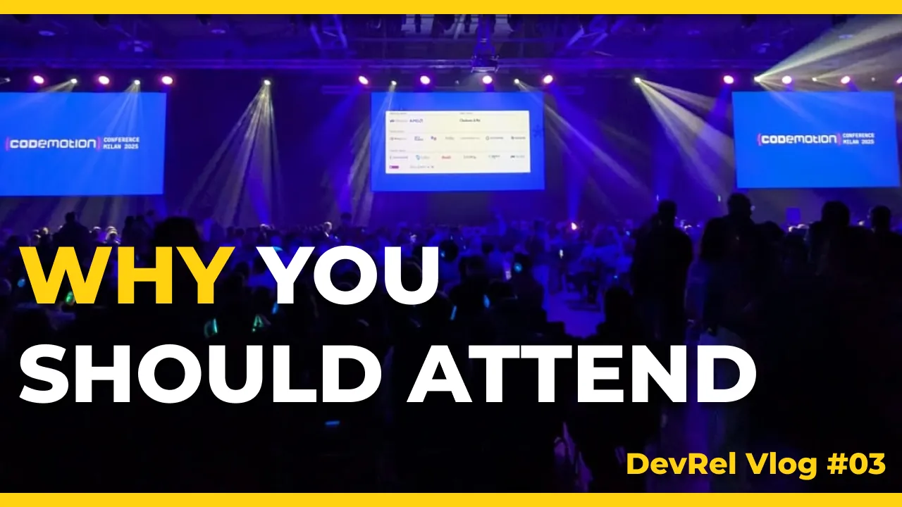 Codemotion Milan 2025: Why Large Tech Conferences Matter