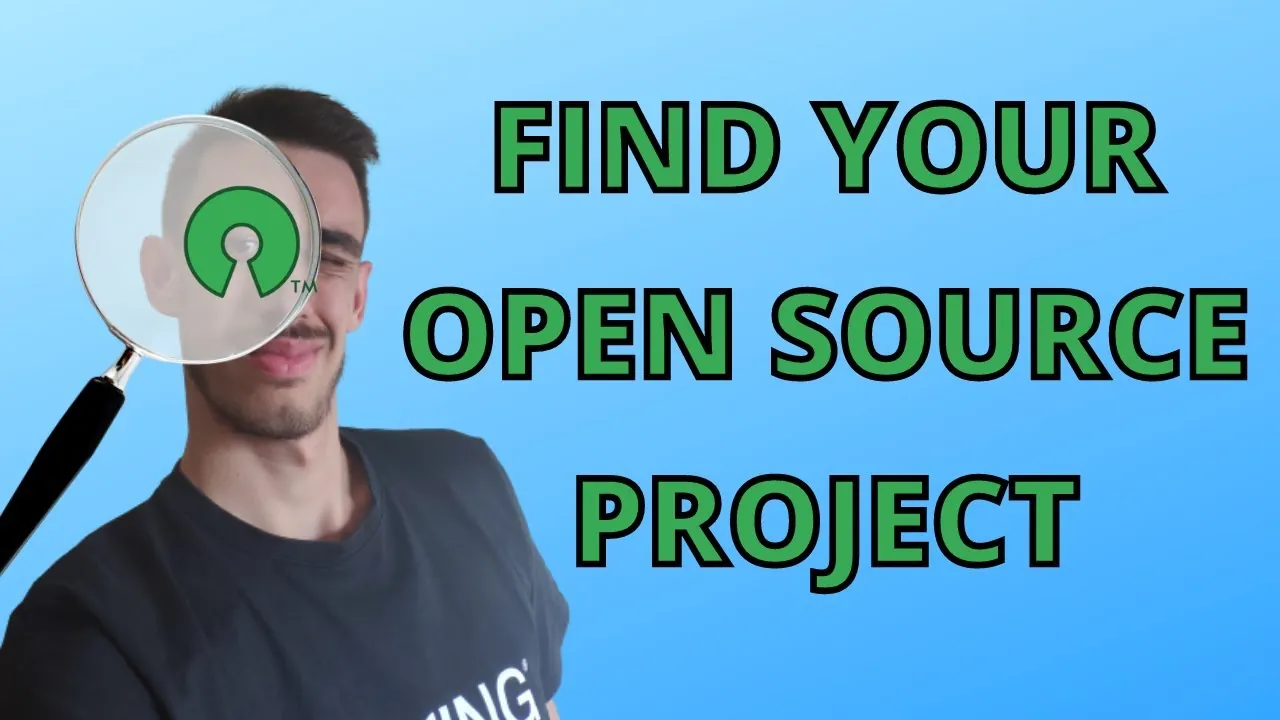 How to find 🔎 an Open Source project to contribute to