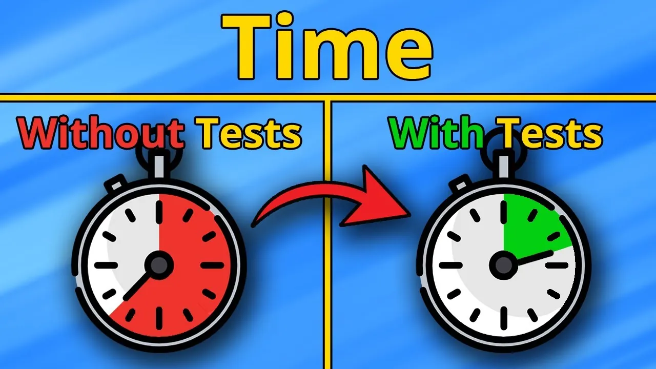 Time shouldn't be the reason why you're not testing your code. Here are some tips
