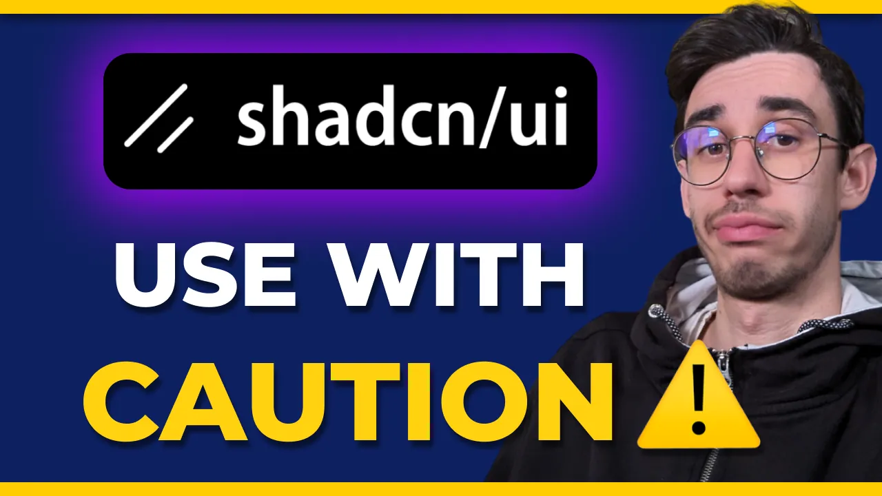 A few downsides of using shadcn/ui, the new UI library everyone is talking about