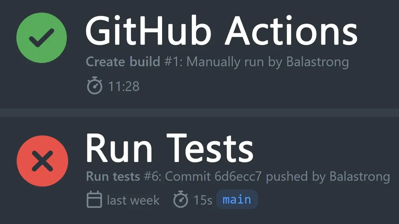 Running Automated Tests with GitHub Actions