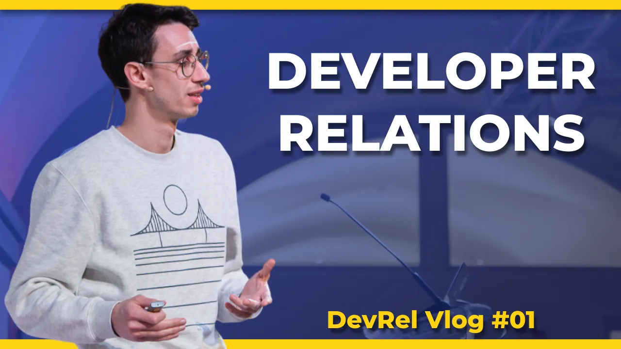 I'm starting a Developer Relations program, somehow 🤷