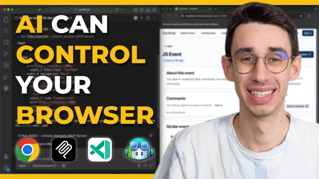 Automatiza la Corrección de Errores de UI con el Servidor MCP de Chrome y Copilot