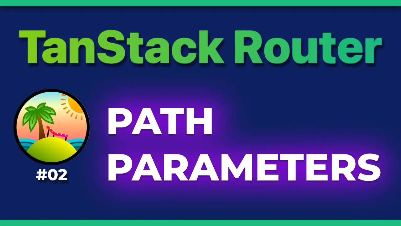 Path parameters and loaders for this new typesafe router and state manager for React.