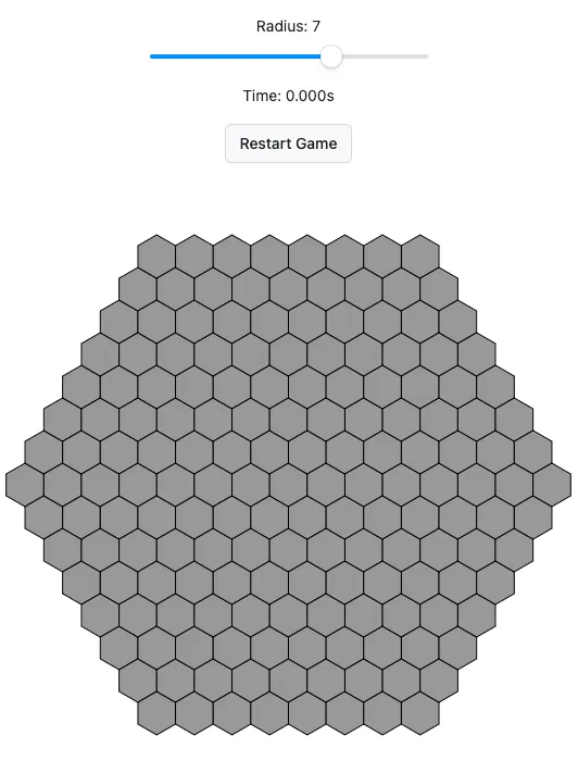 Hexagonal Minesweeper